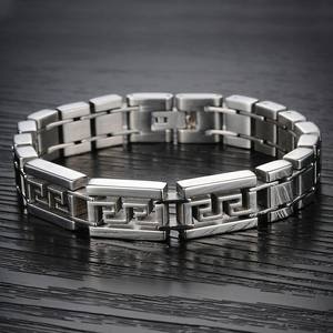 Marlary Top di Vendita di Nuovo Modo Originale Disegno Unico Braccialetto Gioielli Di Marca Mens Bracciale In Acciaio - Product Image 3