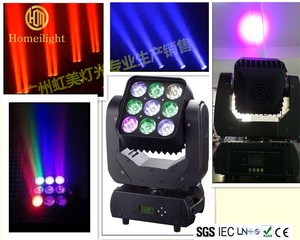 Cabeza movil LED 9pcs 3x3 haz temblar cabeza Matrix - Product Image 3