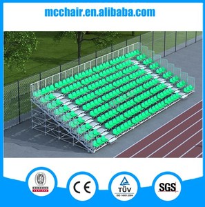 Tribune surélevée extérieure <span class=keywords><strong>MC</strong></span>-TG02, gradins temporaires, tribune démontable pour événements sportifs - Product Image 3