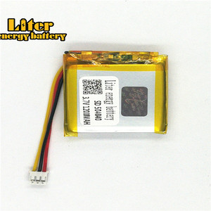 Socket 2.0-3 P 3.7 V 504040 1200 mah lipo battery Rechargeable solar li ion polymer lithium battery with PCM - Product Image 2