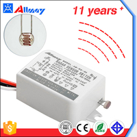 Alibaba Chine Fournisseur 35W Carré Radar Induction Intelligent Micro-ondes Détecteur de Mouvement Interrupteur de Lumière pour Led Lampe Existante Plafonnier
