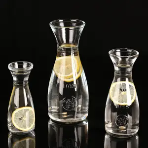 Pote de vidro/garrafa de vidro para bebidas no gelo, 500ml