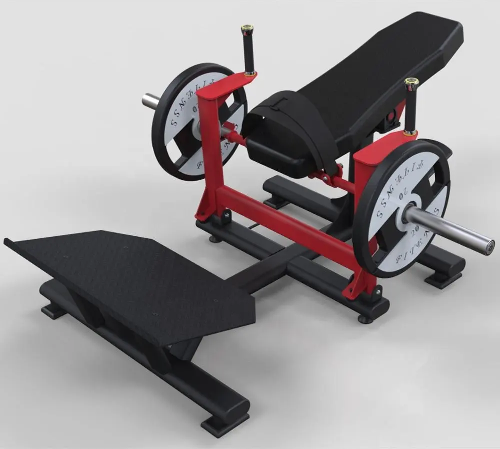 Thuis Gratis Gewicht Plaat Geladen Commerciële Gym Apparatuur Hip Ontwikkelaar Builder Machine Voor Verkoop Gewicht Fitness Apparatuur Training