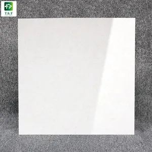 Cheap 60x60 80x80 Beige Color Ceramic Glossy Polished Tiles Ivory Colored Vitrified Glossy Polished Porcelain Floor tiles