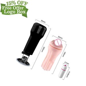 Kostenlose individuelle Schachtel - gute Qualität Homosexuelle Männer freisprecheinrichtung Oralsex Masturbation Becher Sexspielzeug - Product Image 4