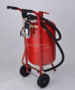 Tự động Trống Sandblaster Máy Sablage Vật Liệu Thép Không Gỉ Làm Sạch Máy Phun Cát Di Động - Product Image 1