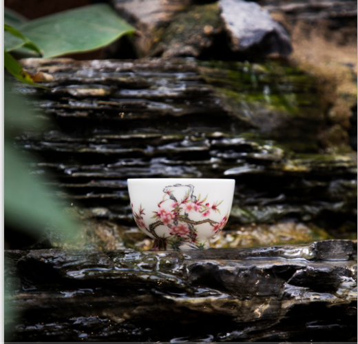 an Antique Chinese Porcelain Bowl// Enameled colorful ceramic painted by hand/ Royal porcelain
