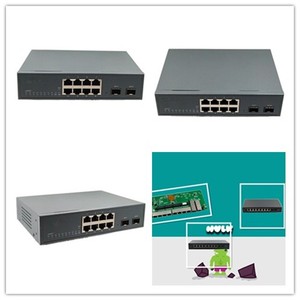 <span class=keywords><strong>Switch</strong></span> PoE Inverso a <span class=keywords><strong>16</strong></span> Porte 10/100M con 2 Porte Gigabit SFP, Soluzione ONU GPON/EPON con VLAN, Fornitore di Schede PCB - Product Image 5