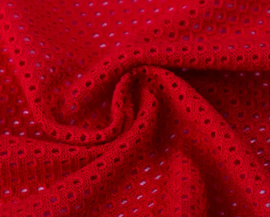 FR modacrylic high vis mesh fabric for vest