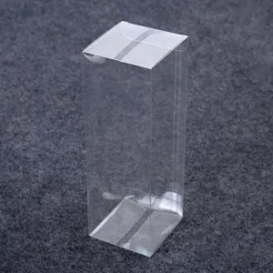 Custom Logo Transparent PVC Packing Boxes Retail Folding Plastic PET Fishing Lure Packaging Box