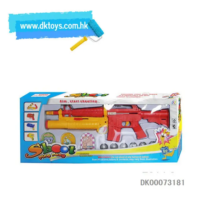 Armas de bola de pintura plástica infantil da china pop para venda com bolas de pintura e alvo