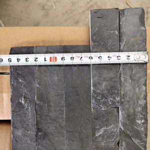 Cinese naturale di colore scuro piastrelle di ardesia <span class=keywords><strong>per</strong></span> rivestimento murale culturale pannello di parete impilato <span class=keywords><strong>pietra</strong></span> arenaria rivestimento di <span class=keywords><strong>pietra</strong></span> - Product Image 2