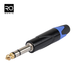 Conector eléctrico profesional de Audio QT169BL 6,35mm TRS Jack <span class=keywords><strong>3</strong></span> pines - Product Image 2