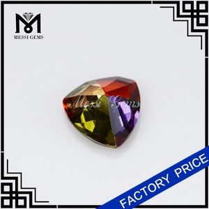 Nueva llegada Facted billones 10 <span class=keywords><strong>x</strong></span> 10 mm multicolores Cubic Zirconia piedra - Product Image 2
