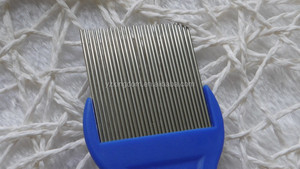 Manche en plastique, longues aiguilles en acier inoxydable, tête humaine, <span class=keywords><strong>Anti</strong></span>-poux, poux, <span class=keywords><strong>tiques</strong></span>, peigne à puces - Product Image 3