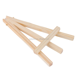 A-frame <strong>Mini</strong> Display Wooden Easel With Stretched Painting <strong>Canvas</strong> 3.5*6 Inch - Product Image 2