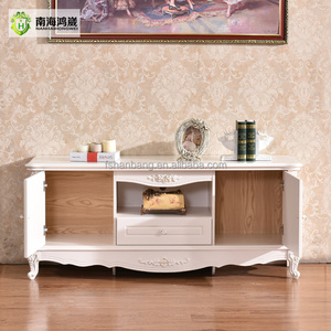 Style Européen classique En Bois Blanc Meuble <span class=keywords><strong>TV</strong></span> - Product Image 3