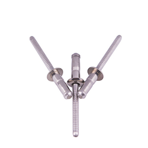 Rivets à tête ronde fraisée à extrémité ouverte en acier inoxydable 304 316, structure unie Unigrip, à enfoncer, <span class=keywords><strong>pour</strong></span> fixation de tambour unique - Product Image 2