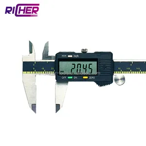 Thép Không Gỉ 0-300Mm Caliper Kỹ Thuật Số Điện Tử Với Màn Hình LCD Lớn