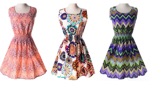 2016 derniers modèles de vêtements D'été de mode robe femmes robe - Product Image 6
