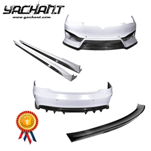 Kit de carrosserie en fibre de verre de carbone d'<span class=keywords><strong>assurance</strong></span> commerciale 2012-2019 <span class=keywords><strong>Tesla</strong></span> modèle <span class=keywords><strong>S</strong></span> PD Style pare-chocs avant arrière jupe latérale aile pièces de carrosserie - Product Image 1