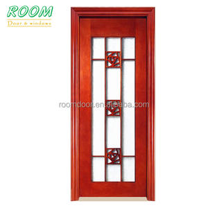 木製ガラスの礼拝室のドアのデザイン - Product Image 5