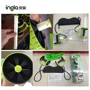 Precio adecuado armas ejercitador <span class=keywords><strong>abdominal</strong></span> <span class=keywords><strong>abdomen</strong></span> rodillo <span class=keywords><strong>con</strong></span> doble <span class=keywords><strong>rueda</strong></span> de ejercicio - Product Image 2