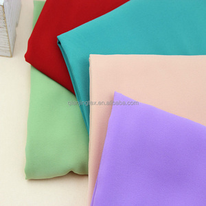Factory wholesale cheap high twisted polyester <strong>blue</strong> chiffon <strong>material</strong> - Product Image 6