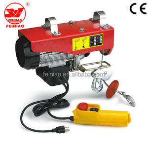 Chất lượng cao 500kg xách tay Tời điện tời dây rắn nâng dây ròng rọc 220V Điều kiện Mới - Product Image 2