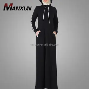 Baju Olahraga Muslim Wanita, Baju Olahraga Hitam Islami Lengan Panjang Terbaru