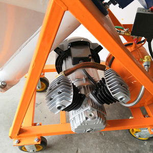 Machine à pulvériser du mortier mural, du ciment, de la <span class=keywords><strong>peinture</strong></span> et du plâtre - Équipement de pulvérisation de revêtement de construction haute pression pour le <span class=keywords><strong>bâtiment</strong></span> - Product Image 4