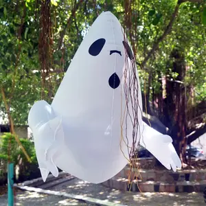 Bán Hot Đầy Màu Sắc Ánh Sáng Inflatable Ghost Được Sử Dụng Cho Halloween Trang Trí