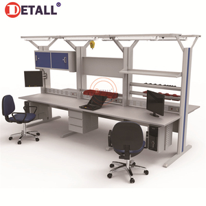 Établi électronique Assemblage d'ordinateur Table ESD Réparation de téléphone Table antistatique Table de réparation Banc de travail