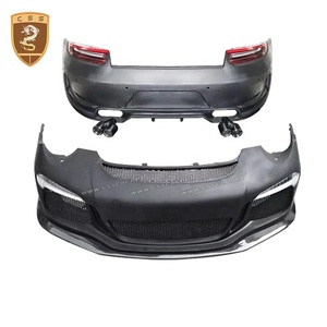 I kit corpo in materiale in fibra di vetro includono fanali posteriori paraurti anteriore per auto Spoiler adatto per <span class=keywords><strong>Porsche</strong></span> 911 997 aggiornamento <span class=keywords><strong>991</strong></span> GT - Product Image 5