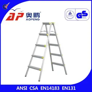 5 Step Aluminum Alloy Step Light Ladder Home furniture