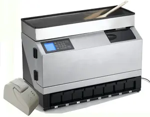 EC98 Full-Automatic Euro Coin Sorter/coin Counting Machines Coin Sorting Machine