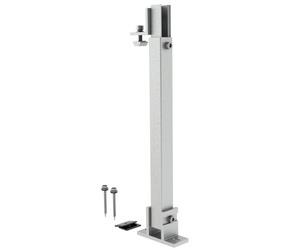 Pierna tipo techo plano <span class=keywords><strong>solar</strong></span> soporte ajustable 10-15deg 15-30deg 30-60deg - Product Image 3