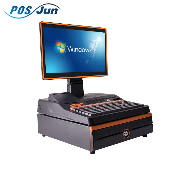 Junrong Factory POS Device China Whole Set Windows POS Machine POS System For Store Retailer