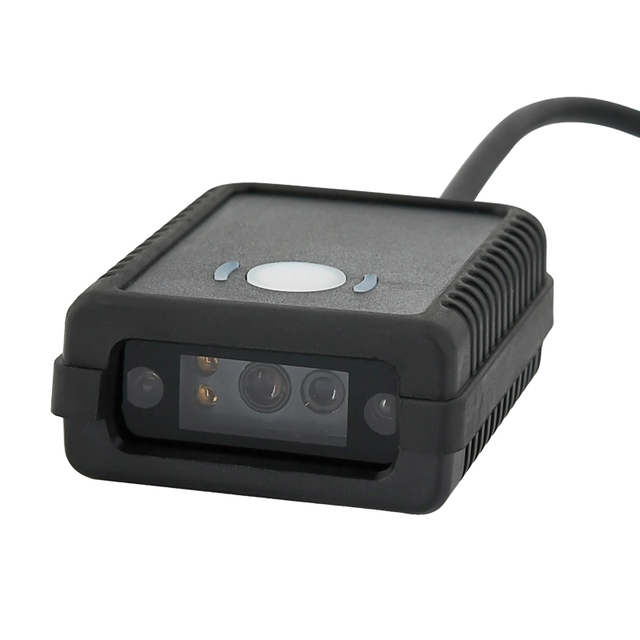Fixed Mount QR Code Scanner USB RS-232 Industrial Barcode Scanner Module