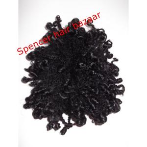 ผมต่อจากมนุษย์ผมบริสุทธิ์เกรด5A ผมคนอินเดียแบบเป็นลอน - Product Image 4