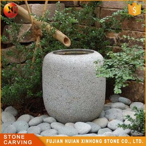 Offre Spéciale Granit Rond Fait Main de Jardin <span class=keywords><strong>en</strong></span> Forme de Vasque <span class=keywords><strong>En</strong></span> <span class=keywords><strong>Pierre</strong></span> Extérieure Abreuvoir À Vendre (usine de 24 ans) - Product Image 6