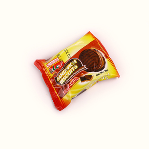 Emballage de boîte de biscuits à sandwich certifiés à faible teneur en <span class=keywords><strong>sucre</strong></span> variété de fromage à la crème aromatisé café oeuf Nori caractéristique du glucose - Product Image 6