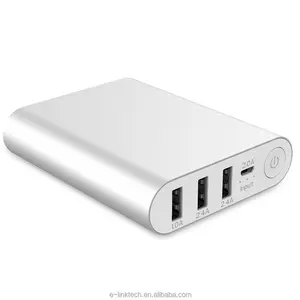 Anker — chargeur d'alimentation portable, 10000 mAh, batterie LG, rohs, pour apple samsung