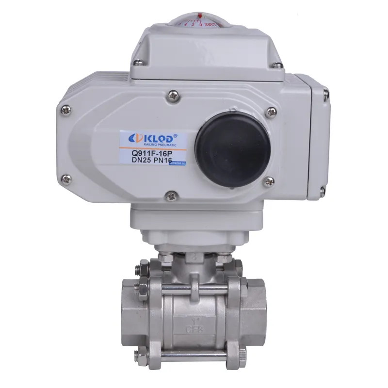 Valves On Off Q911 Series On. Off Stainless Steel Electric Ball Valve