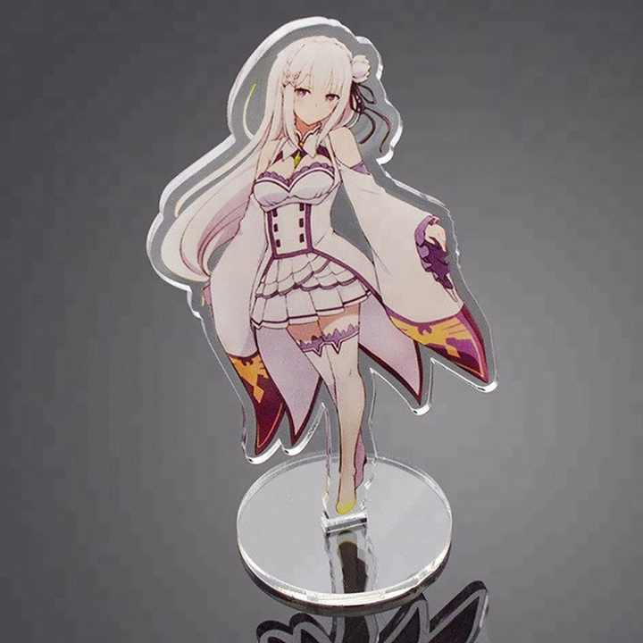 Acrílico personalizado standee pantalla con impresión uv