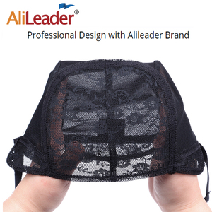 Mũ lưới làm tóc giả AliLeader phổ biến, không cần keo, kiểu dệt toàn bộ, có dây điều chỉnh - Product Image 3