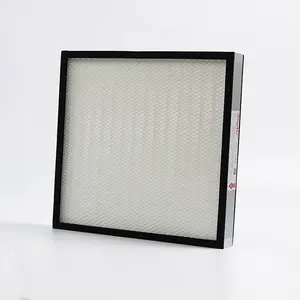 Beste Prijs Aangepaste Hvac Synthetische Vezels H13 Hepa Filters Doos Schone Kamer H14 U17 Klasse Ultra Filter