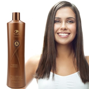 Nourrissant rafraîchissant anti-pelliculaire <span class=keywords><strong>complexe</strong></span> <span class=keywords><strong>global</strong></span> kératin shampooing aux cheveux noirs à base de plantes - Product Image 2