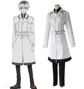 Coldker Sıcak Tokyo Ghoul yeniden Sasaki Haise Takım Seti Ceket Pantolon Cosplay kostüm Gömlek Kaneki Ken