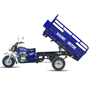 Utilizado modelo de gasolina de Motor de tres ruedas triciclo 200cc neumático 5,00*12 de tres ruedas Rickshaw - Product Image 3